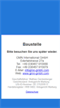 Mobile Screenshot of gmn-gmbh.net